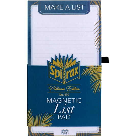 Spirax Platinum List Planner Each