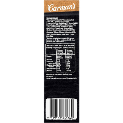 Carmans Oat Slices Golden Oat & Coconut 5 pack