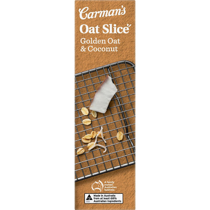 Carmans Oat Slices Golden Oat & Coconut 5 pack