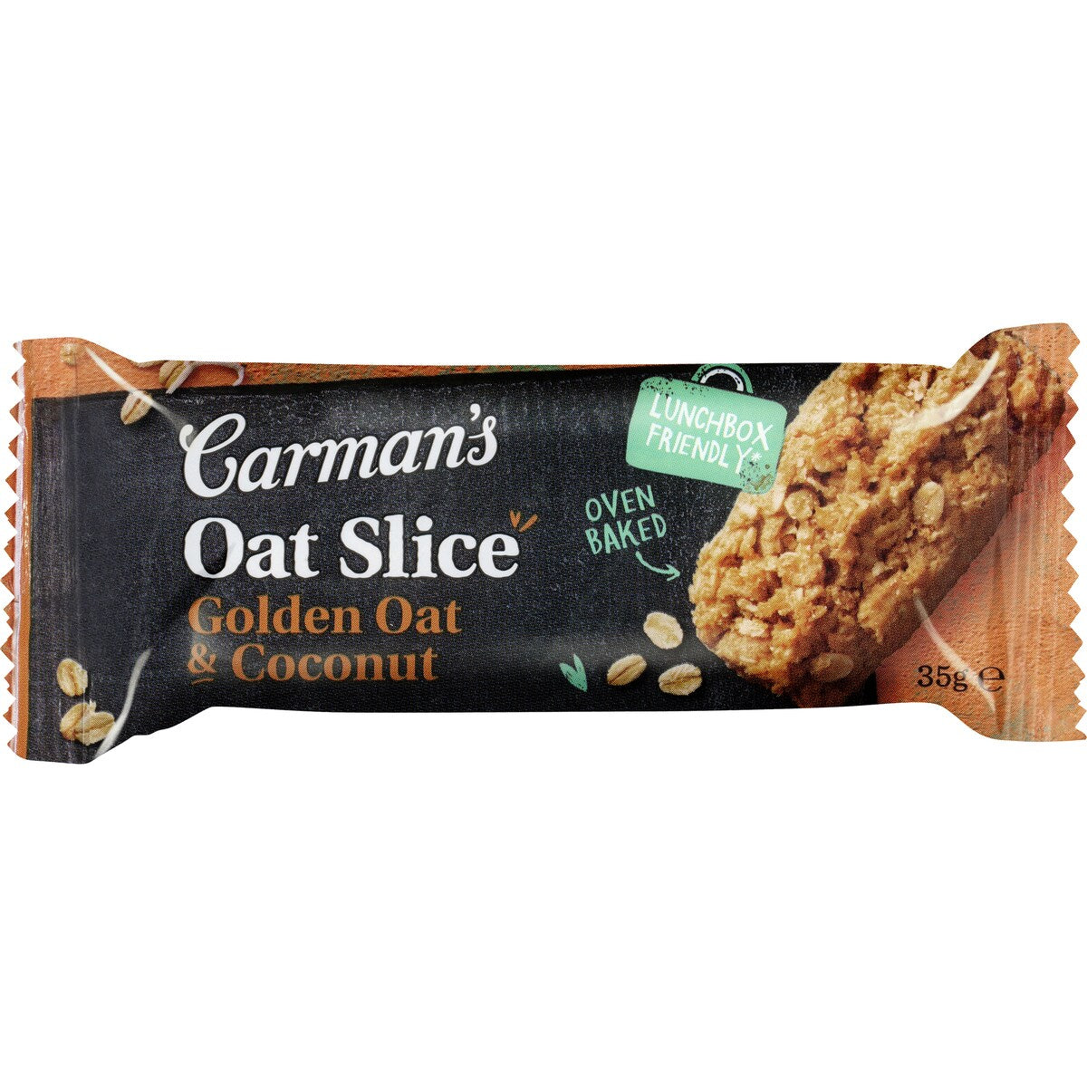Carmans Oat Slices Golden Oat & Coconut 5 pack