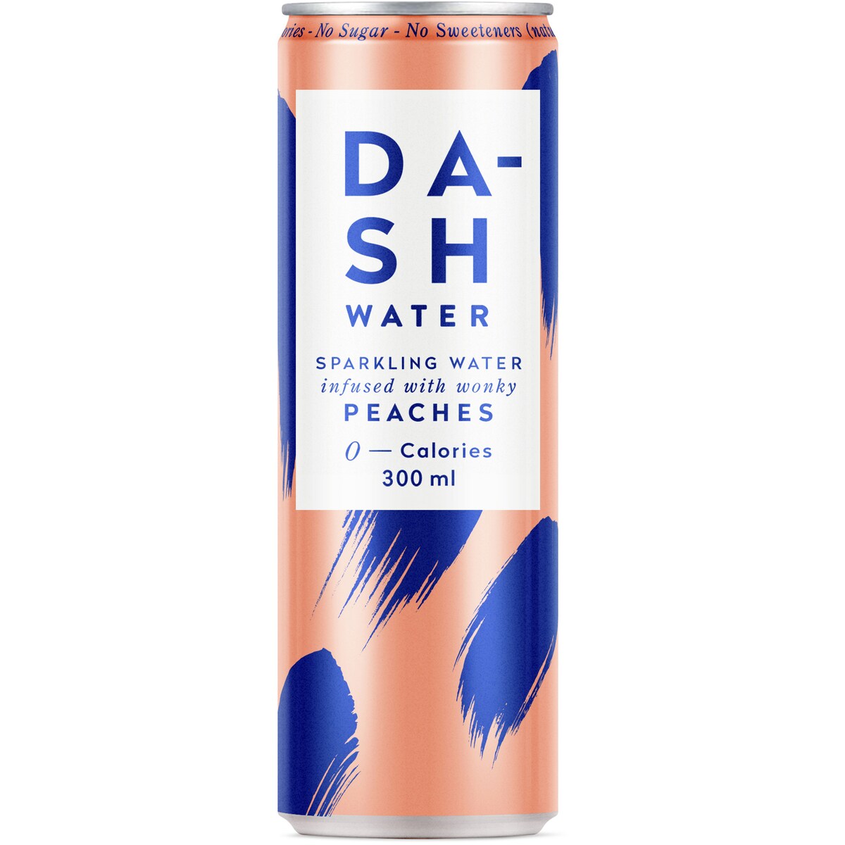 Dash Water Peach Infused Sparkling Water 300ml X4