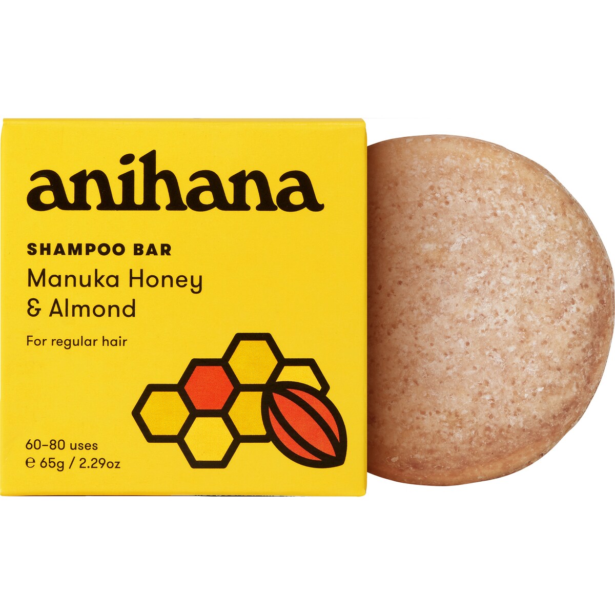 Anihana Shampoo Bar Manuka Honey & Honey 65g