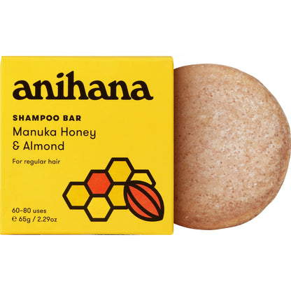 Anihana Shampoo Bar Manuka Honey & Almond 65g