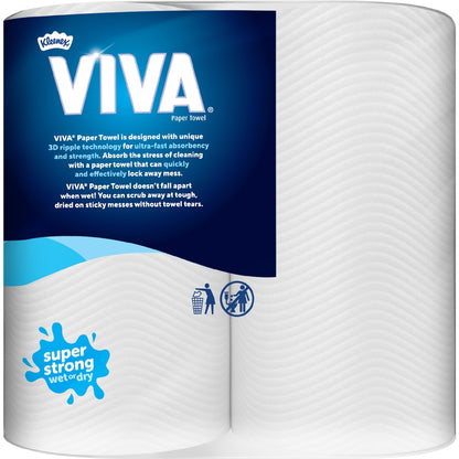 Viva White Paper Towel 2 X 60 Pack
