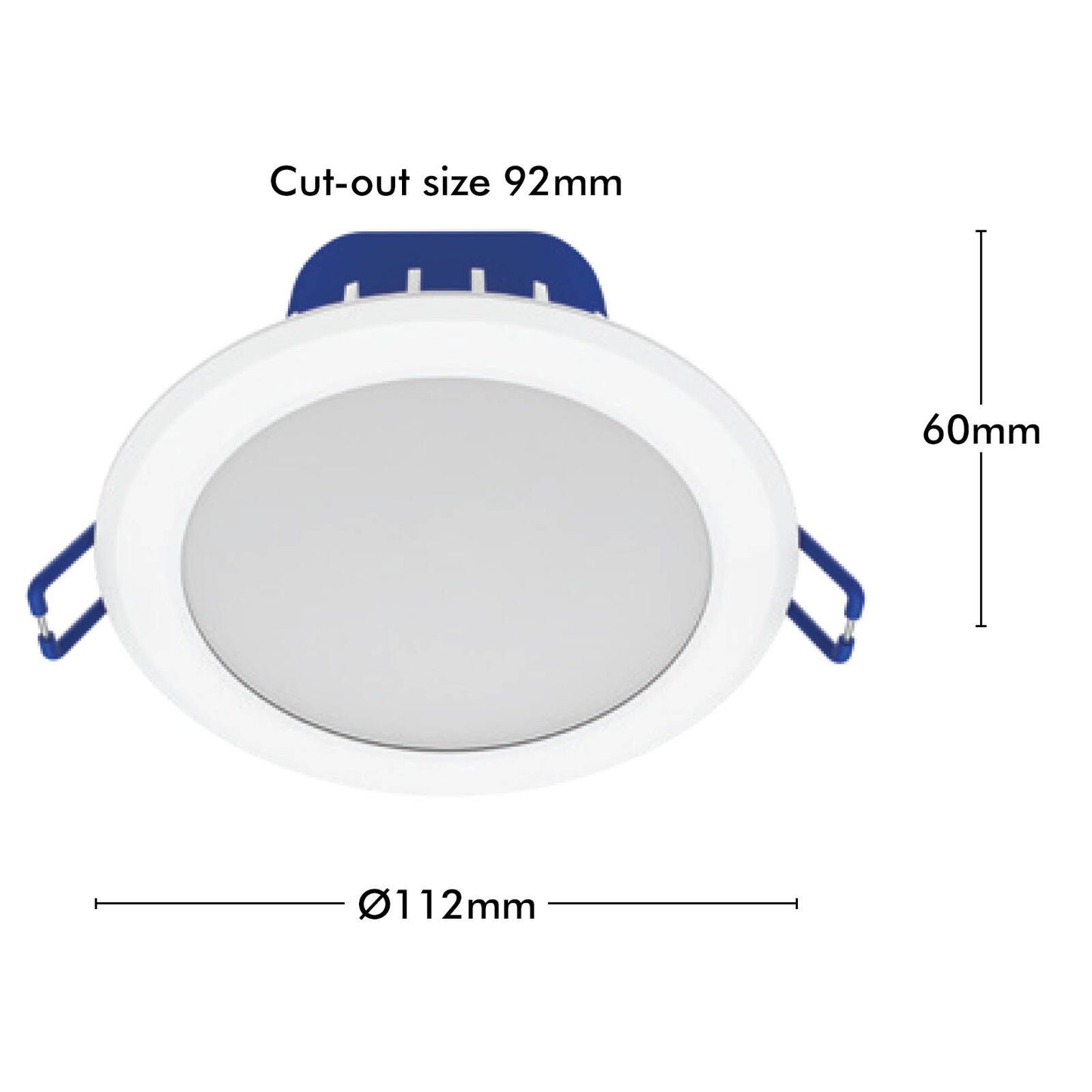 Deta Smart LED Downlight - 10W - 4 Pack - 950lm - RGB CCT
