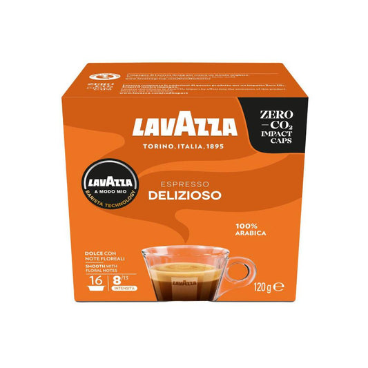 Lavazza A Modo Mio Capsules Delizioso - 16 Pack
