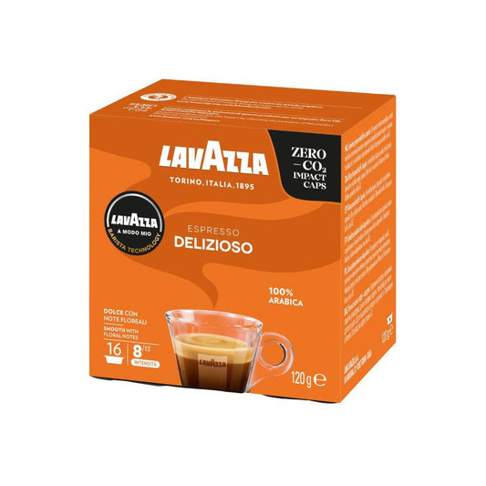 Lavazza A Modo Mio Capsules Delizioso - 16 Pack