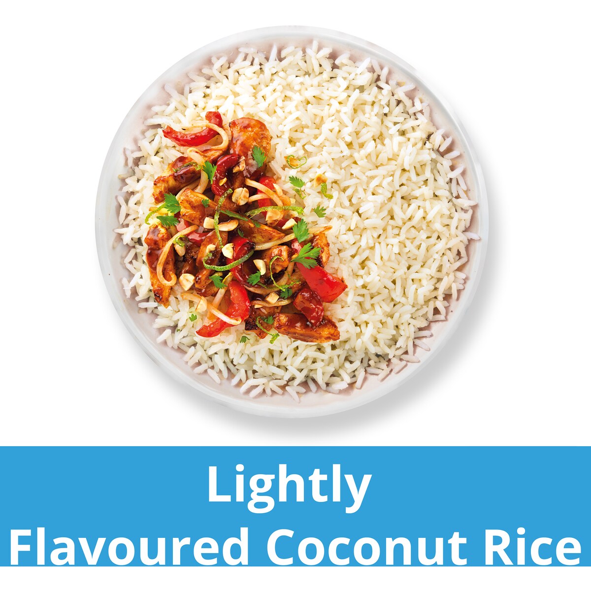 Ben's Original Lightly Flavour Coconut Microwave Rice Pouch 250g