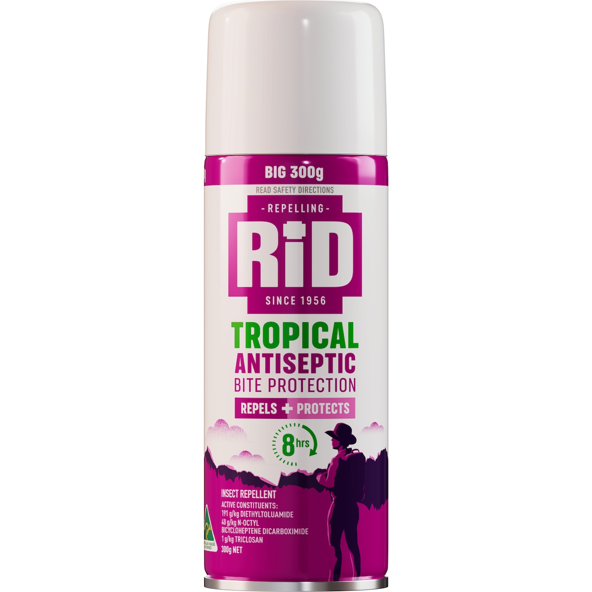 Rid Insect Repellent Tropical Strength Spray 300g