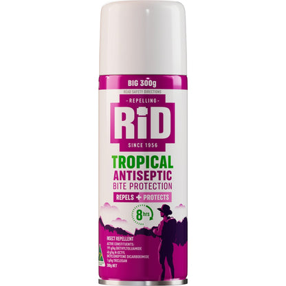 Rid Insect Repellent Tropical Strength Spray 300g