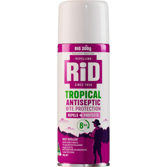 Rid Insect Repellent Tropical Strength Spray 300g