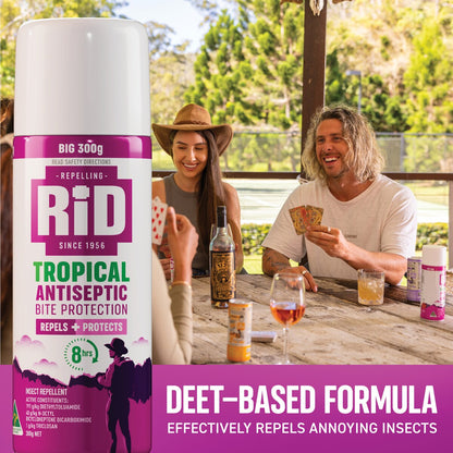 Rid Insect Repellent Tropical Strength Spray 300g