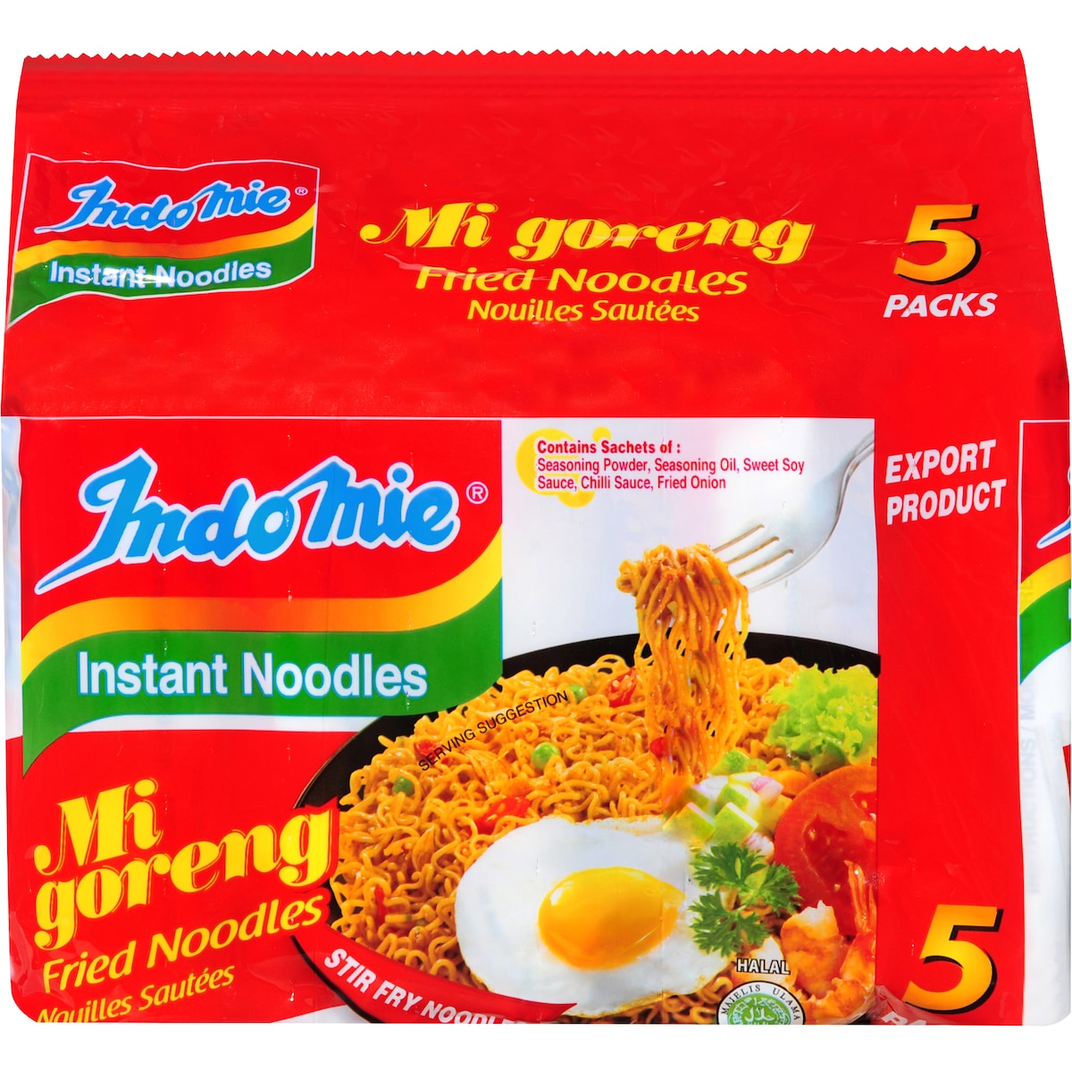 Indomie Mi Goreng Instant Noodles 425g 5 Pack