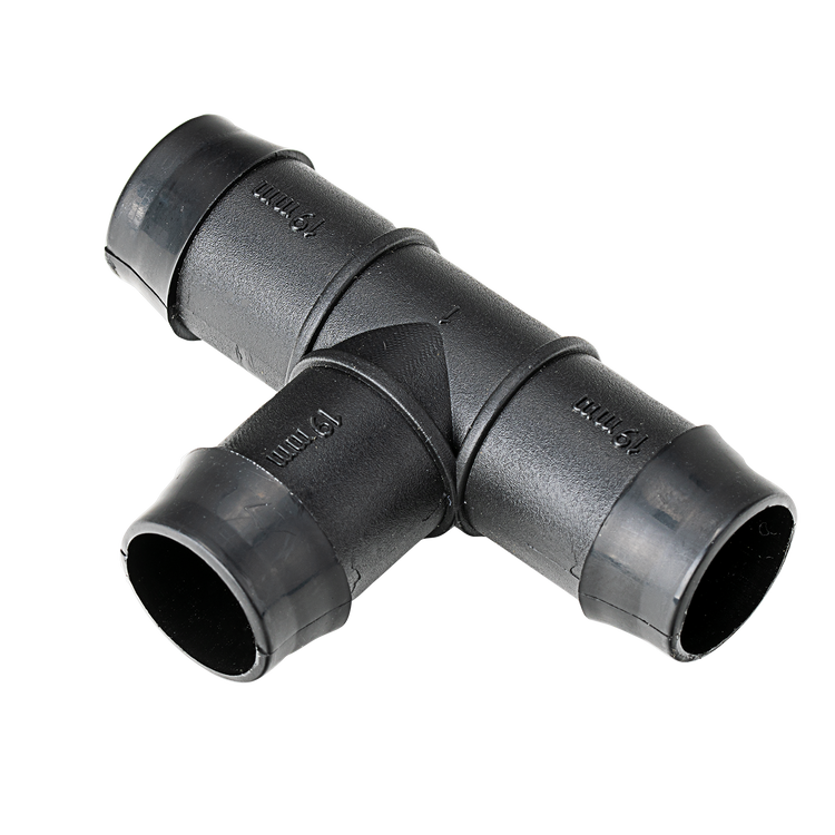 K Rain Barbed Tee - 19mm - 10 Pack