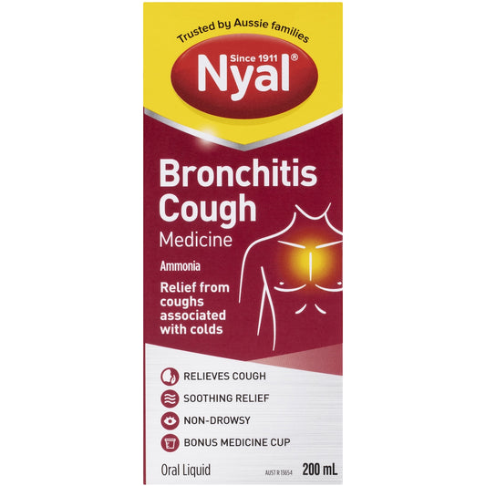 Nyal Cough Syrups Bronchitis Mix 200ml