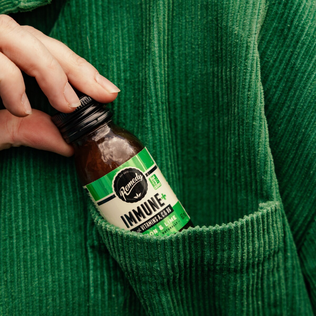 Remedy Immune Plus Vitamins Lemon & Lime Shot 60mL