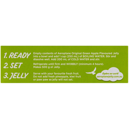 Aeroplane Original Green Apple Flavoured Jelly 85g