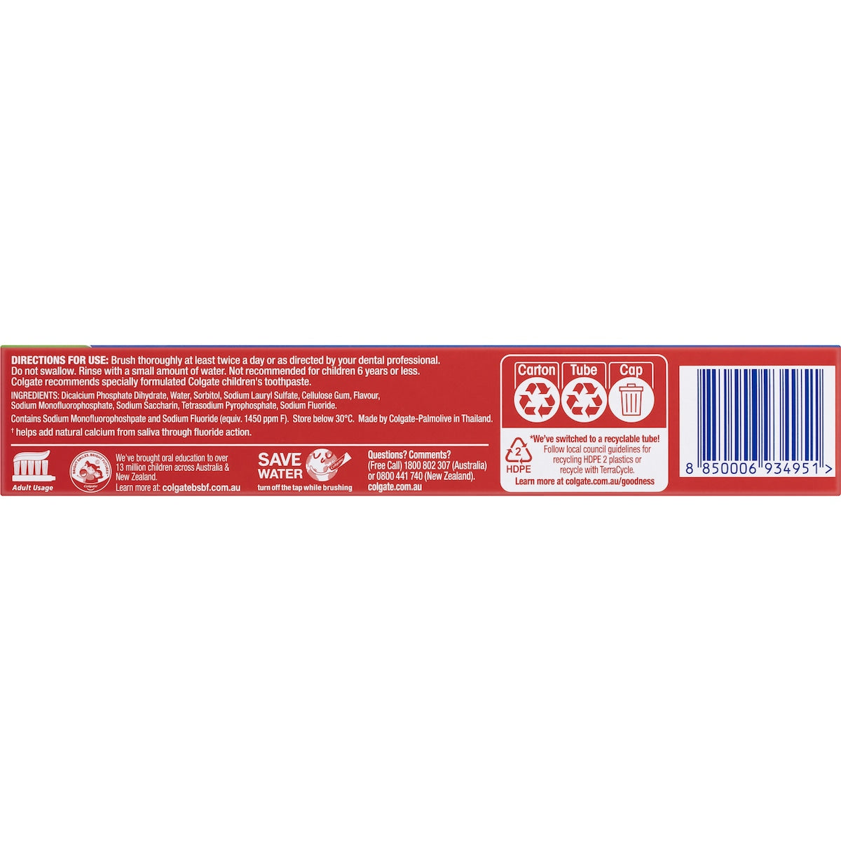 Colgate Cavity Protection Toothpaste Great Regular Flavour 180g