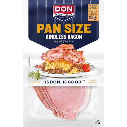 Don Bacon Pan Size Rindless 200g