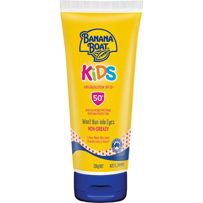 Banana Boat Kids Sunscreen Lotion Spf50+ 200g