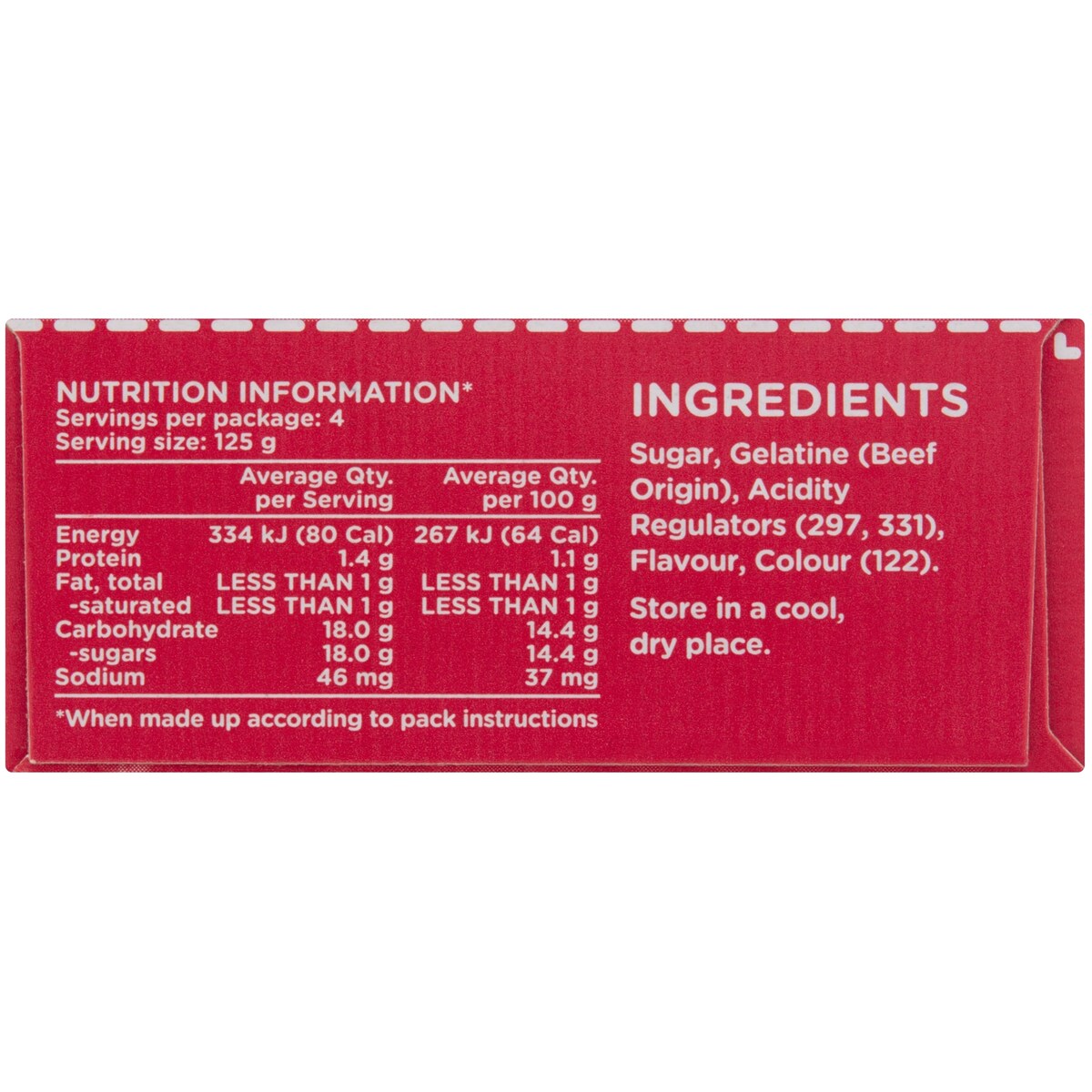 Aeroplane Original Watermelon Flavoured Jelly 85g