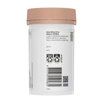 Swisse Ultiboost Magnesium Calcium + Vitamin D3 Tablets - 120 pack