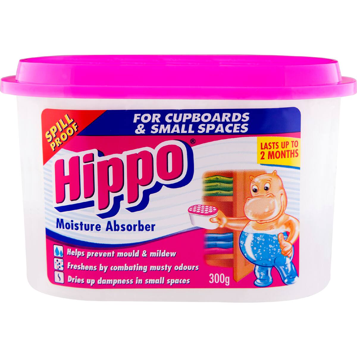 Hippo Closet Dehumidifier Container Small Spaces 300g
