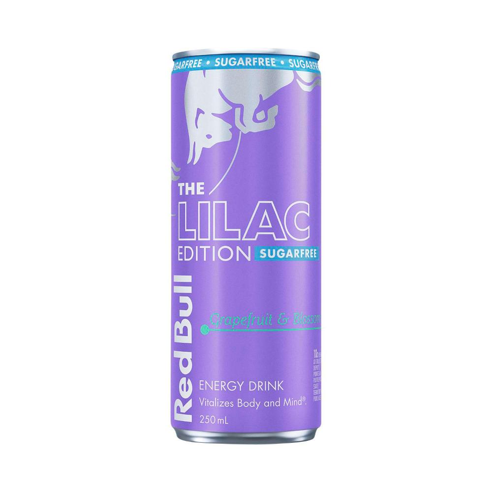 Red Bull Sugar Free Energy Drink Lilac Edition - 250mL