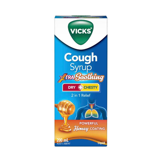 Vicks Xtra Soothing Syrup - 200mL