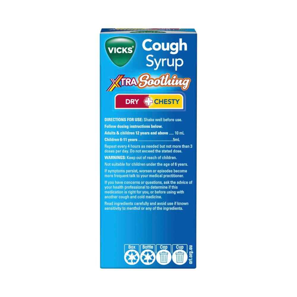 Vicks Xtra Soothing Syrup - 200mL