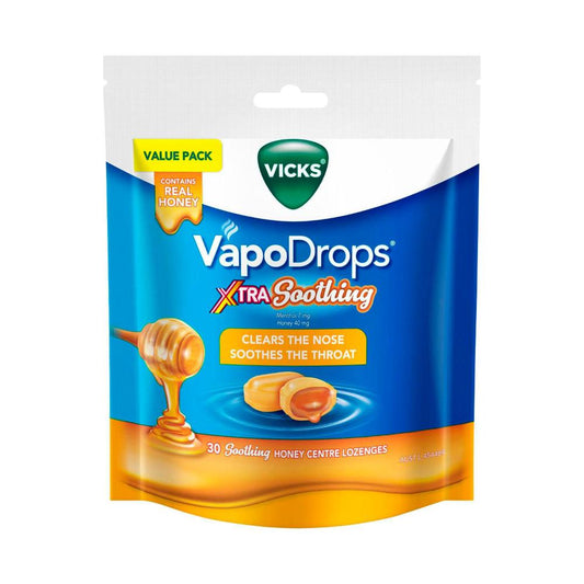 Vicks Xtra Soothing Lozenges - 30 Pack