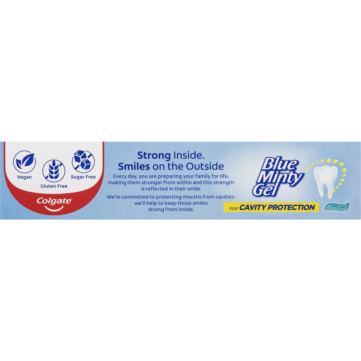 Colgate Cavity Protection Toothpaste Blue Minty Gel 165g