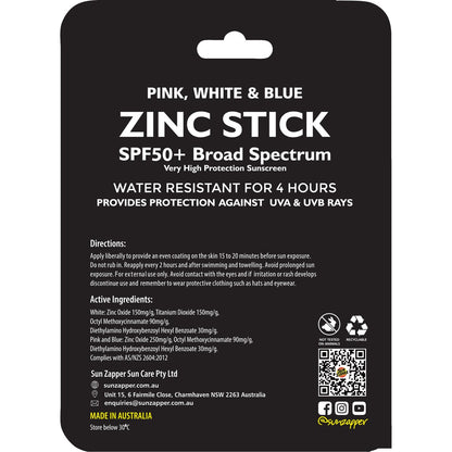 Sun Zapper Spf50 Mixed Sunscreen Pack Assorted 12g x3 Pack