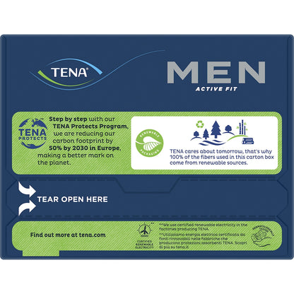 Tena Men Active Fit Absorbent Protector Level 2 Moderate 10 Pack