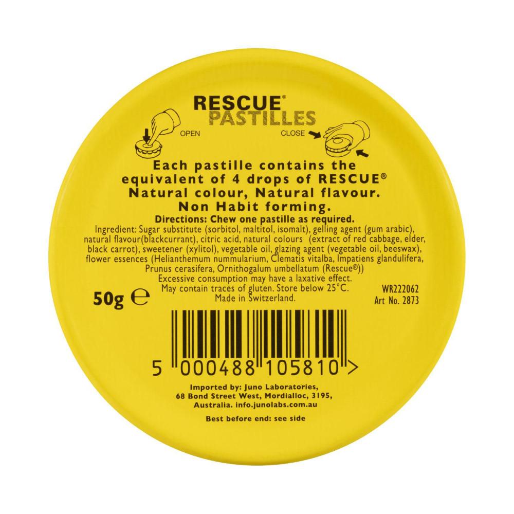 Rescue Pastilles Blackcurrant - 50g