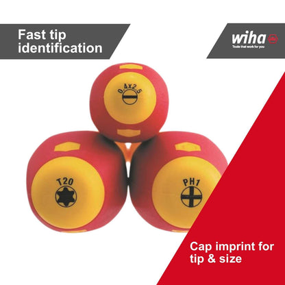 Wiha Slotted Screwdriver - 3.5 x 100mm - Insulated