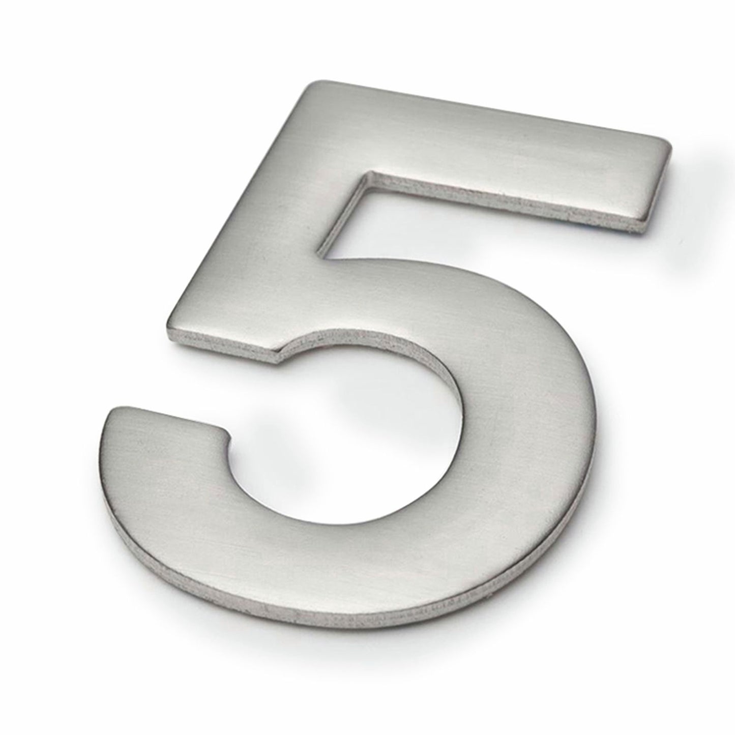 Sandleford Stainless Steel Self Adhesive House Number 5 - 50mm