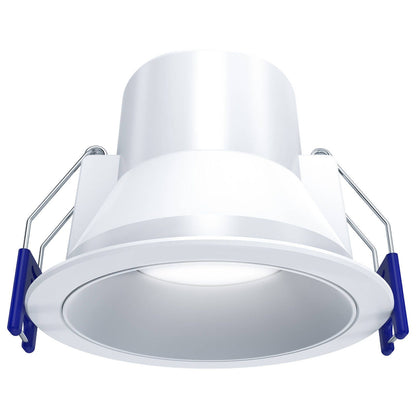 Deta Tri-Colour Dimmable LED Downlight - 6W - 86mm - White