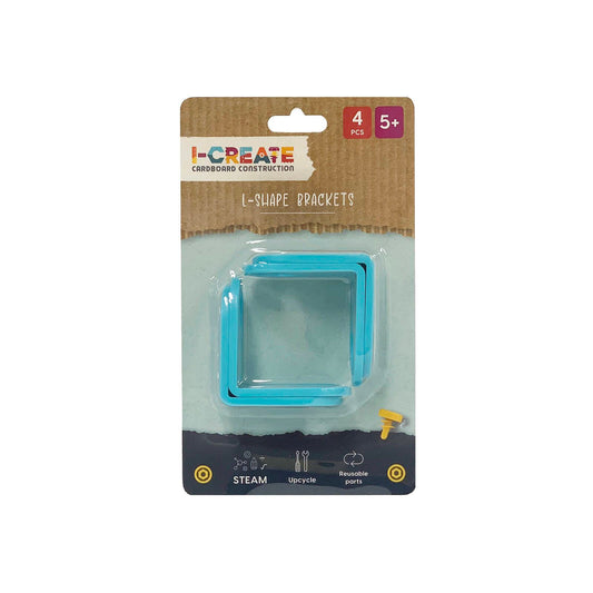 I Create L Shape Brackets - 50 x 50mm - 4 Pack