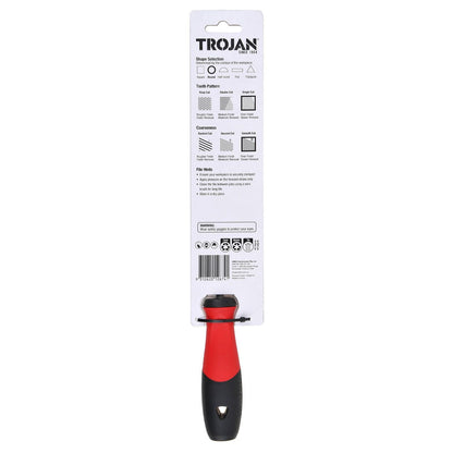 Trojan Round File - 200mm - Single Cut