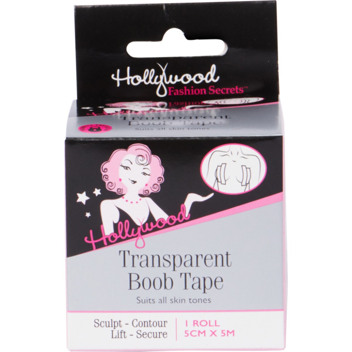 Hollywood Transparent Boob Tape Each