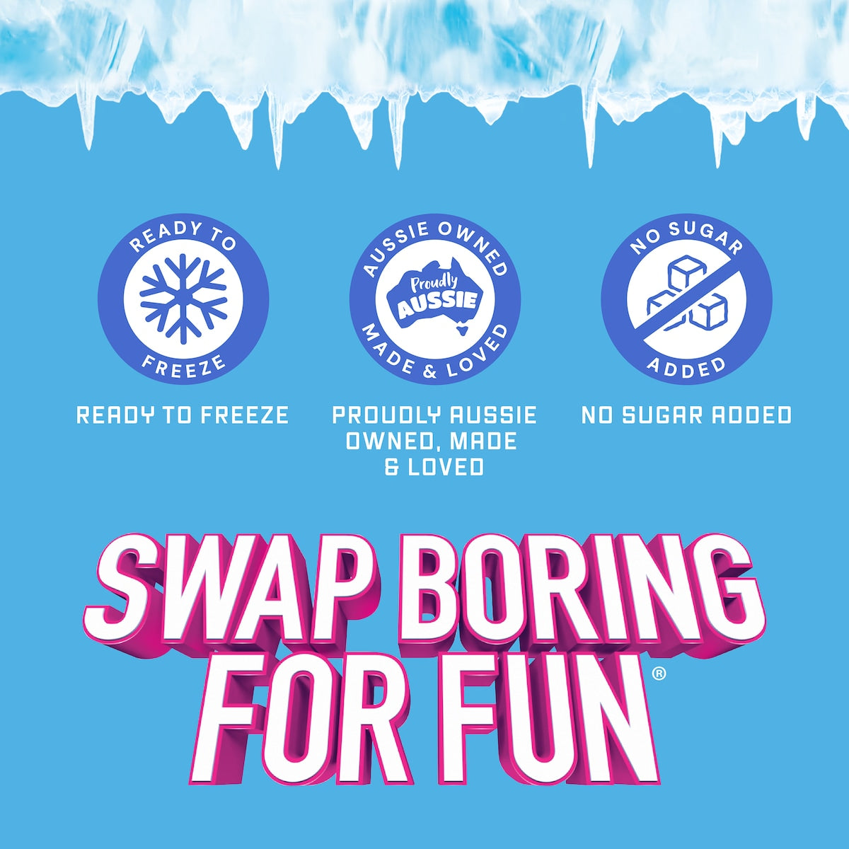 Zooper Dooper No Sugar 24 pack