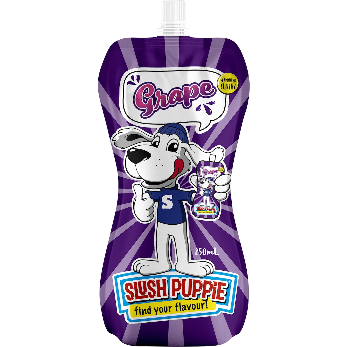 Slush Puppie Grape Flavoured 250ml