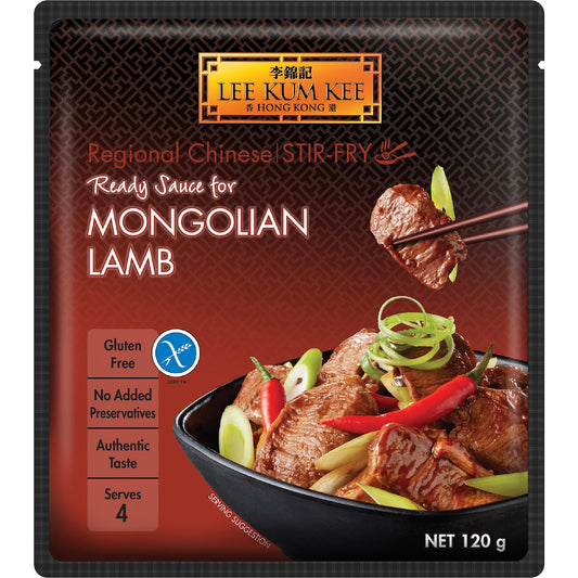 Lee Kum Kee Ready Sauce Mongolian Lamb 120g