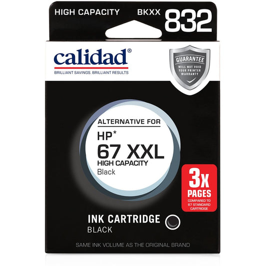 Calidad Hp 67 Xxl 832-bkxx Black Ink Cartridge Each