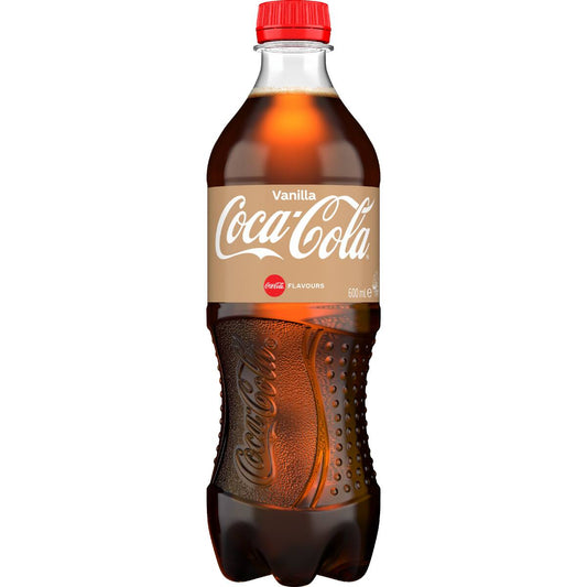Coca-cola Vanilla Soft Drink Bottle 600ml