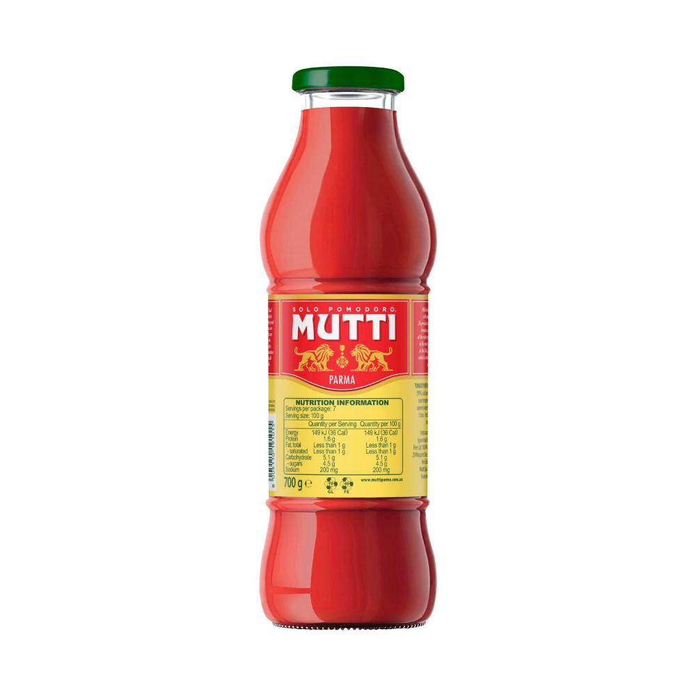 Mutti Tomato Passata With Basil - 700g