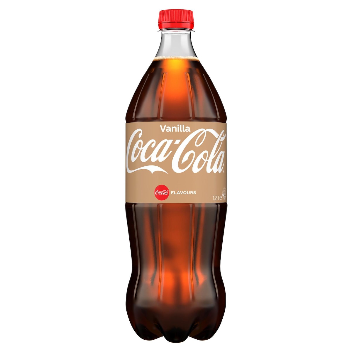 Coca-cola Vanilla Soft Drink Bottle 1.25l