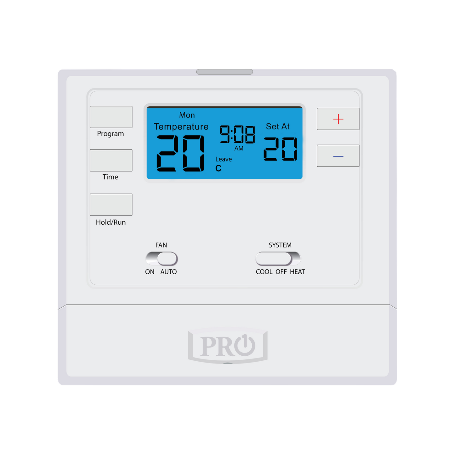 Pro1 Thermostat - T605-2 - Programmable - White