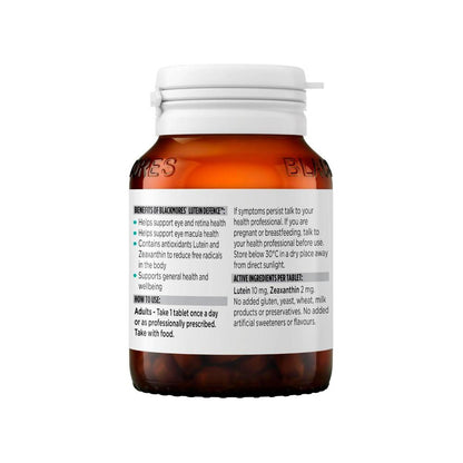 Blackmores Lutein Defence Eye Care Vitamin Tablets - 60 pack